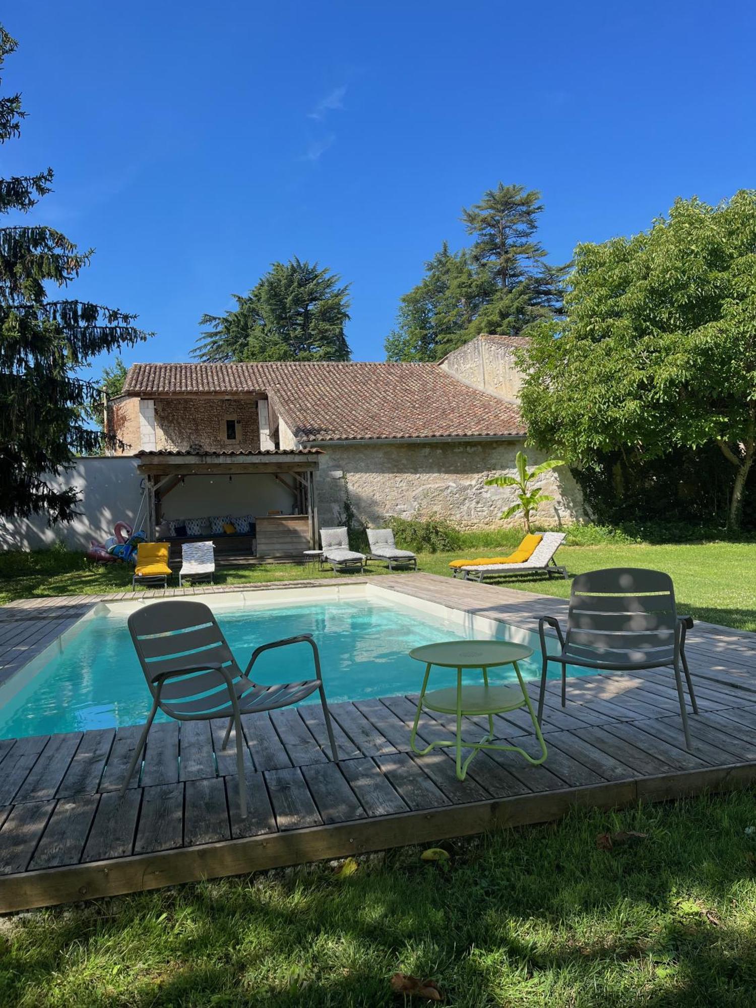 Chateau La Fontaine Fronsac (Gironde) Exterior foto