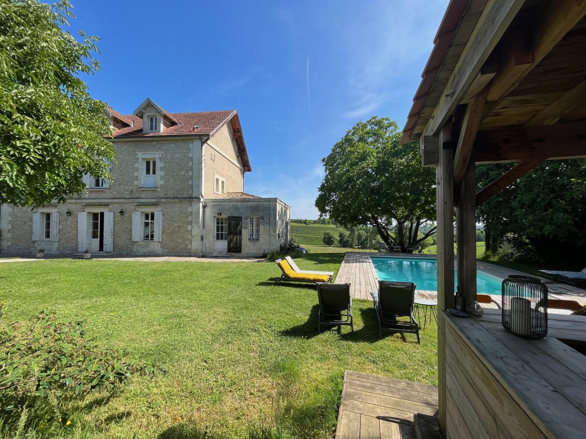 Chateau La Fontaine Fronsac (Gironde) Exterior foto